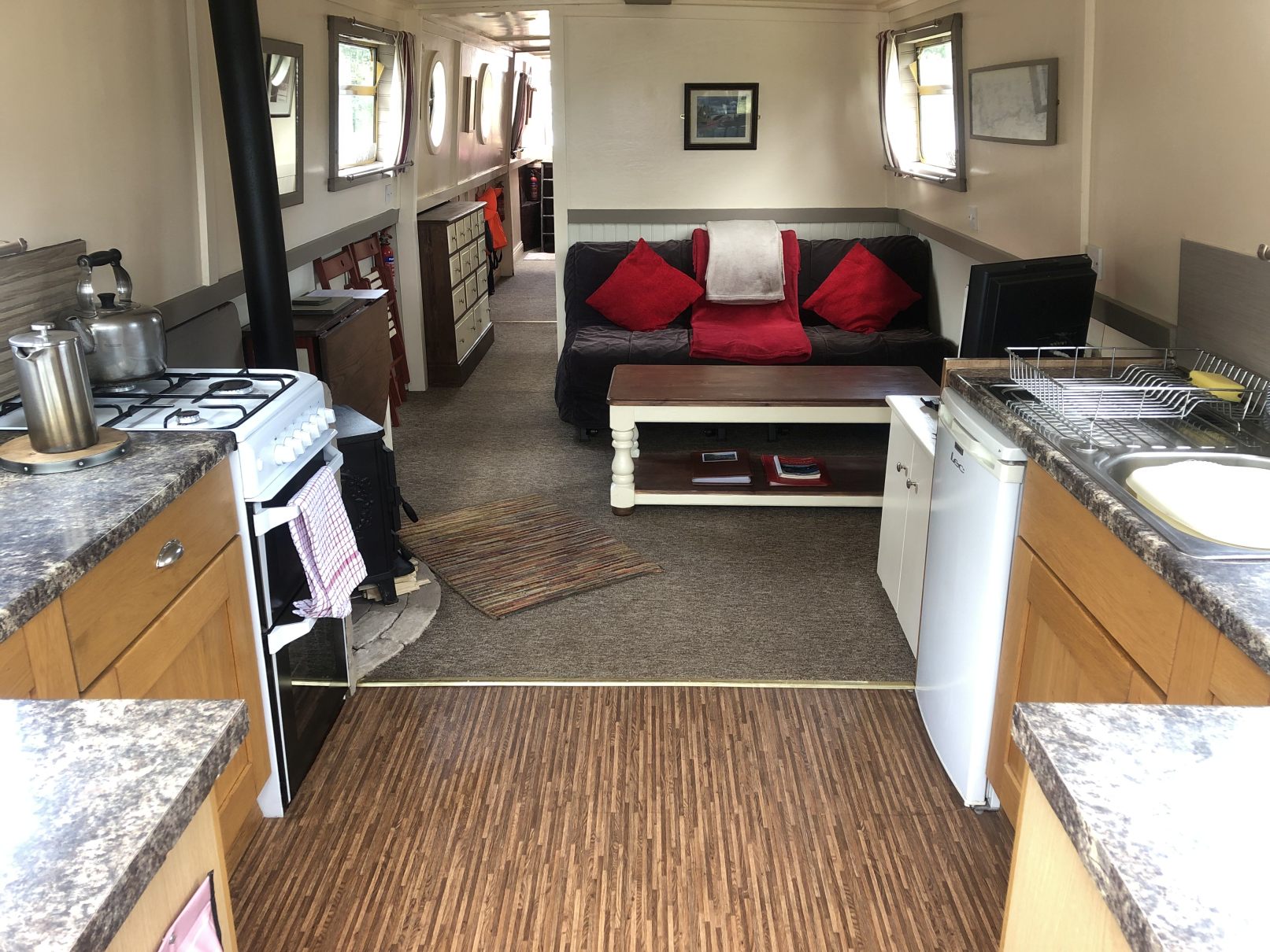 Single Beds Cabin